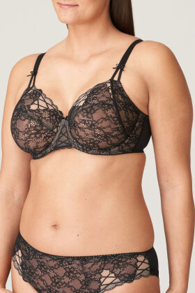 Primadonna - Livonia Full Cup 3 Parts Bøjle Bh - Black