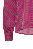 Eterna - Skjortebluse - Med Print - Pink & Mørkebrun