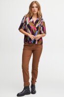 Pulz - PzKayla Blouse - Fuchsia Purple Print