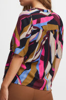 Pulz - PzKayla Blouse - Fuchsia Purple Print