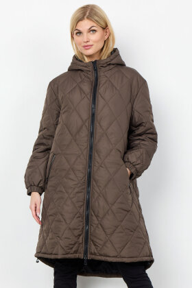 Soyaconcept - SC-FENYA 57 - Lang Dynefrakke - Shady Green