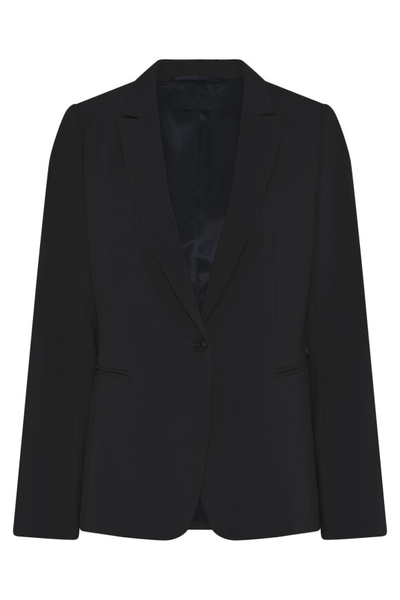 C Ro - Ditte Blazer - Elegant Sporty & Stræk- Sort