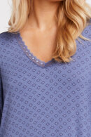 CCDK - Jacqueline Dress - Print Natkjole - Bijou Blue