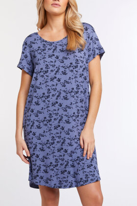 CCDK - Nicole Dress - Print Natkjole - Bijou Blue