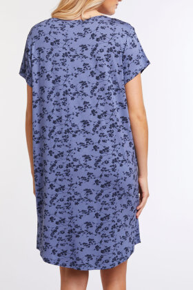 CCDK - Nicole Dress - Print Natkjole - Bijou Blue