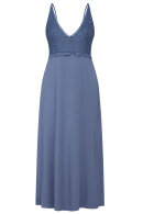 CCDK - Jennifer Chemise Long Dress - Strop Natkjole - Bijou Blue