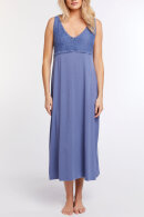 CCDK - Jennifer Chemise Long Dress - Strop Natkjole - Bijou Blue