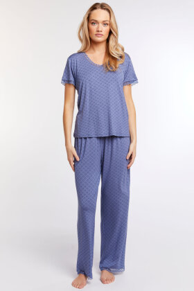 CCDK - Jordan T-Shirt - Pyjamas Top - Bijou Blue