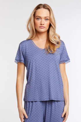 CCDK - Jordan T-Shirt - Pyjamas Top - Bijou Blue