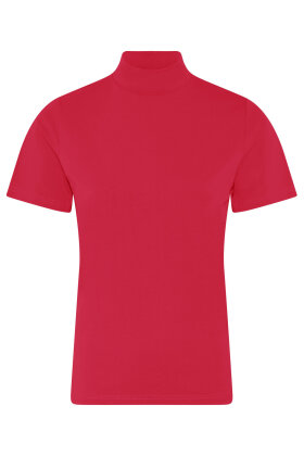 Micha - Turtleneck T-shirt Basis - Magenta Pink