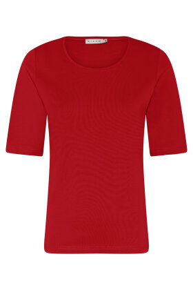 Micha - Basis T-shirt Stræk - Medium Pasform - Red