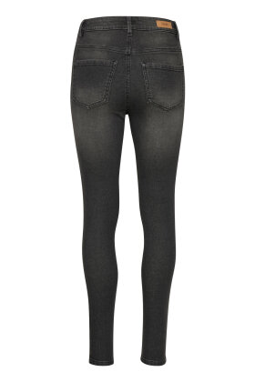 Saint Tropez - TinnaSZ Jeans - Skinny Fit - Høj Talje - Dark Grey