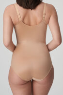 PrimaDonna - Satin Body - Bodystocking - Korselet - Shapewear - Cognac