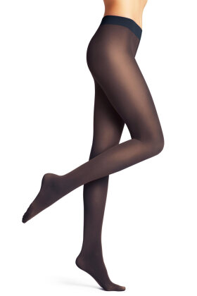 Falke - Pure Matt Tights 50D - Strømpebukser - Classyblue