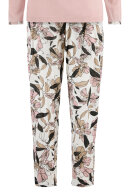 Damella - Pyjamas - Flora Print - Light Heather