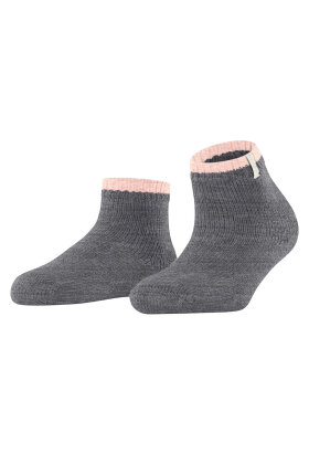 Falke - Cosy Plush - Hygge & Natsokker - Grey Melange