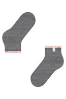 Falke - Cosy Plush - Hygge & Natsokker - Grey Melange