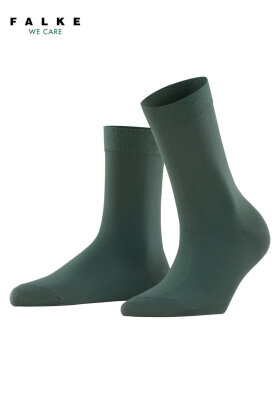 Falke - Cotton Touch Ankelstrømpe - Hunter Green