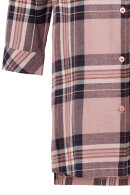 Damella - Natskjorte - Natkjole - Flannel Ternet - Light Heather