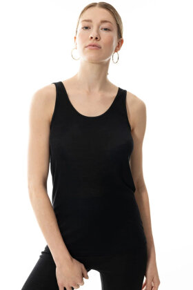 Mey - Exquisite Top - Silke & Merino - Medium Stropper - Sort