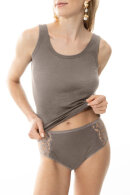 Mey - Maxi - High Waisted Briefs - Merinould & Silke - Serie Wool Love - Deep Taupe