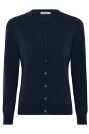 Micha - Elaine Cardigan Cashmere Club Pullover - Finstrik - Navy