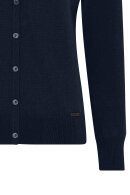 Micha - Elaine Cardigan Cashmere Club Pullover - Finstrik - Navy