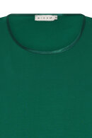 Micha - T-shirt  Ærmer - Satin Kant - Modal - Deep Green