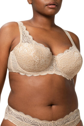 Triumph - Amourette 300 WHP - Bøjle Bh Fyld  - Half Cup - Skin