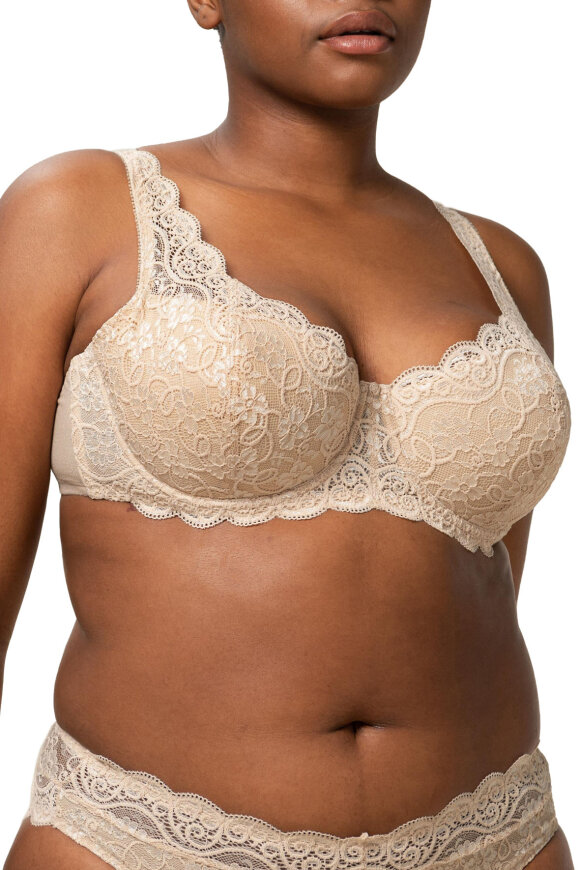 Triumph - Amourette 300 WHP - Bøjle Bh Fyld  - Half Cup - Skin