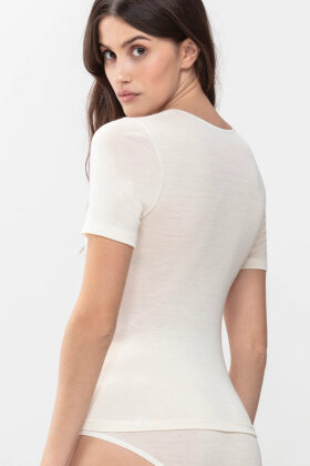 Mey - Exquisite T-shirt Top - Silke & Merino - White