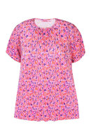 Anyday - Julie 80 T-shirt - Plisse Look - Fuchsia Pink