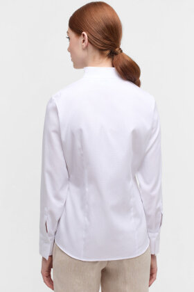 Eterna - Jaquard Vævet Skjorte - Regular Fit -  Hvid