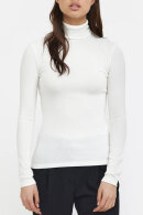 Soft Rebels - SRFenja Rollneck Top - Ribstrik Langærmet - Snow White