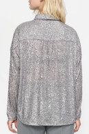 Soft Rebels - SRAviana Shirt - Pailette Skjorte - Sharkskin