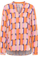 Eterna - Print Skjortebluse - Viskose - Orange