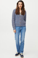 Pulz - PZBARRY Cardigan - Strik - Blue Bonnet