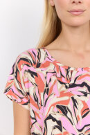SoyaConcept - SC-MARICA - Let Print T-shirt - Pink Combi