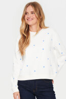 Saint Tropez - DagnaSZ Sweatshirt - Med Hjerter - Ultramarine Harts