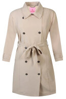 Anyday - Fiona 057 Jacket - Trenchcoat - Cottoncoat - Sand