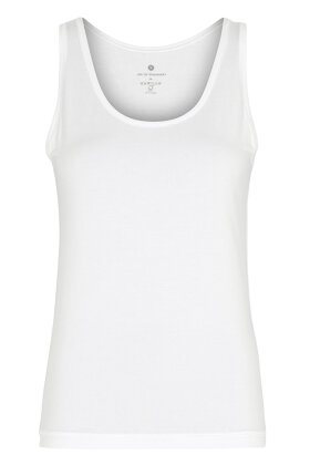 JBS of Denmark - Bamboo Blend Singlet - Top - Brede Stropper - Hvid