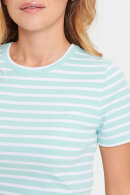 Saint Tropez - AsterSZ SS Stripe T-shirt - Pastel Turquoise