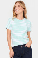Saint Tropez - AsterSZ SS Stripe T-shirt - Pastel Turquoise
