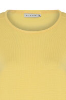Micha - Basis Viskose Strik Pullover - Soft Yellow