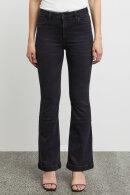 Pulz - Becca Jeans Bootcut Leg - Ultra High Waist - Black Denim