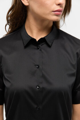 Eterna - Cover Shirt - Regular Fit - Kortærmet Skjorte - Sort