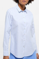 Eterna - Oxford Shirt Stribet - Regular Fit - Lyseblå