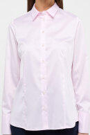 Eterna - Satin Stretch Shirt - Regular Fit - Modern Classic - Rosa