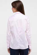 Eterna - Satin Stretch Shirt - Regular Fit - Modern Classic - Rosa