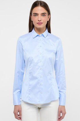Eterna - Classic Cover Shirt - Fitted Fit - Skjorte -  Lysebå